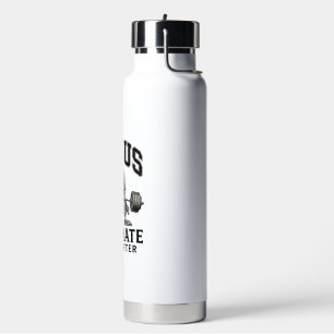 Jesus Ultimate Deadlifter Vintage Gym Shirt Design Water Bottle