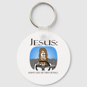 Jesus Uses His Turn Signals Key Ring