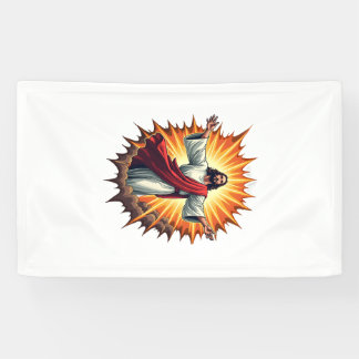 Jesus Victory Burst Vintage Engraving Shirt Banner
