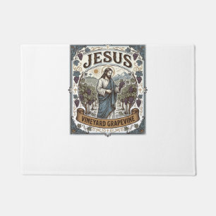 Jesus Vineyard Grapevine Jesus Vineyard Grapevine  Doormat