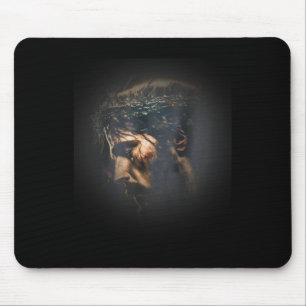 Jesus Vintage 90s Graphic Shirt  Mouse Mat
