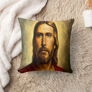 Jesus Vintage Pillow