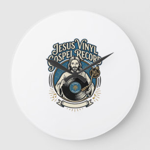 Jesus Vinyl Gospel Record Jesus Vinyl Record Chris Large Clock