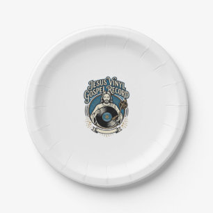 Jesus Vinyl Gospel Record Jesus Vinyl Record Chris Paper Plate