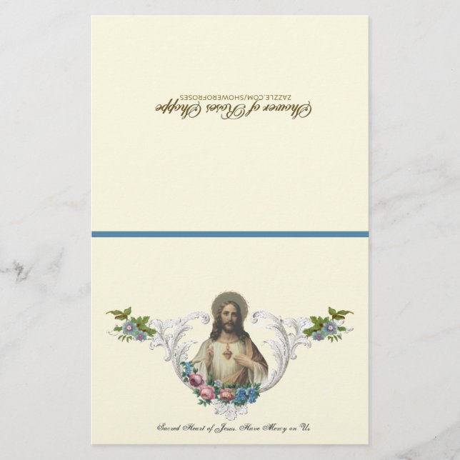 Jesus Virgin Mary Spiritual Communion Prayer (Front)