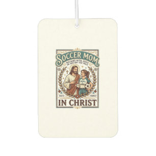 Jesus Volleyball Softball Soccer Vintage Shirt Chr Car Air Freshener