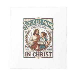 Jesus Volleyball Softball Soccer Vintage Shirt Chr Notepad