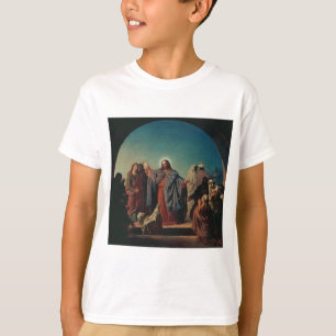 Jesus Wakes Lazarus by Robert Wilhelm Ekman T-Shirt