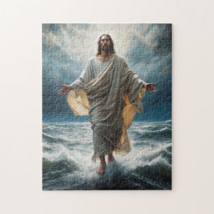 Jesus Walking on Water Jigsaw Puzzle