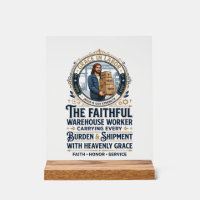 Jesus Warehouse Logistics Graphic Tee Christian Ar