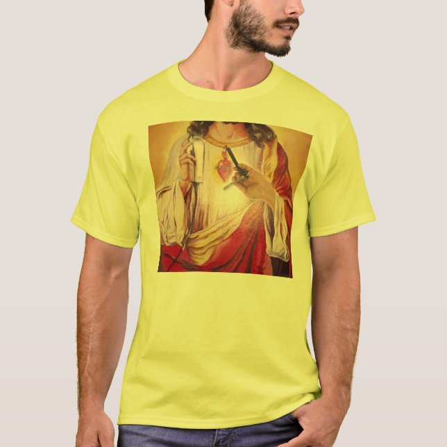 Jesus Was A Barber T-Shirt (Front)