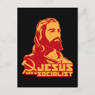 Jesus was a Socialist Postcard