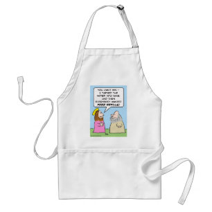 jesus water wine free refills standard apron