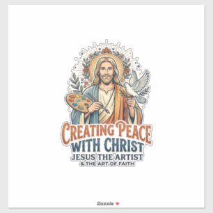 Jesus Watercolor Hobby T-Shirt Inspirational Faith