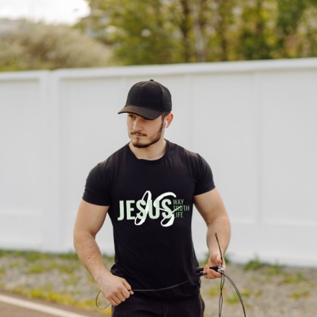 Jesus way,life, truth T-shirt (Creator Uploaded)