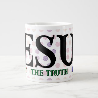 Jesus Way Truth Life Jumbo Mug