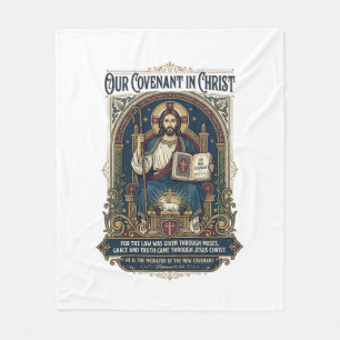 Jesus Wedding Photographer Shirt Christian Fleece Blanket