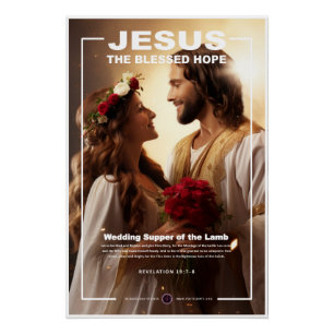 Jesus - Wedding Supper of Lamb Poster