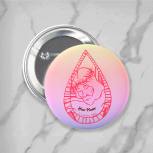 Jesus Wept  Christian  6 Cm Round Badge