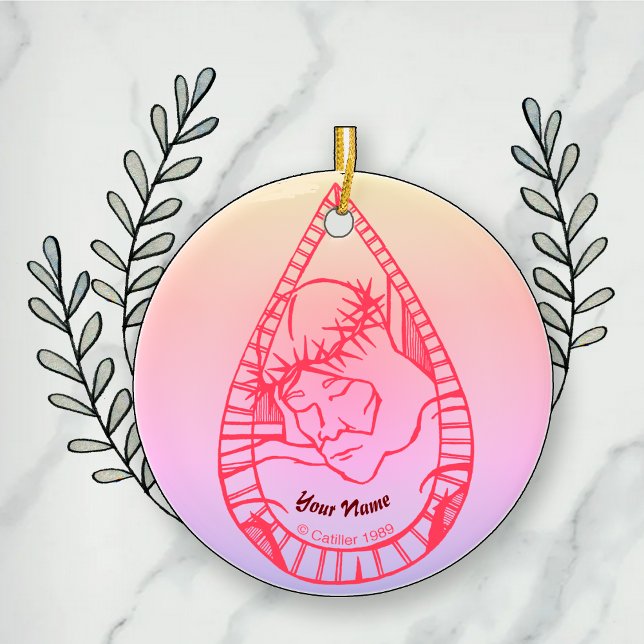 Jesus Wept Christian ornament (Creator Uploaded)