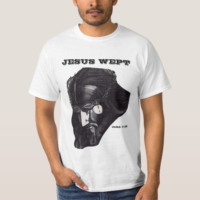 JESUS WEPT tee (Front)