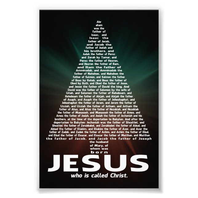 Jesus Who is called Christ Photo Print (Front)