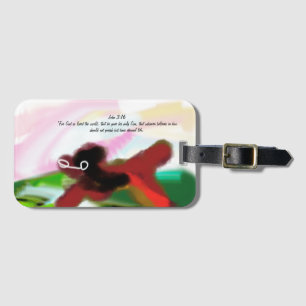 Jesus will luggage tag