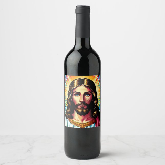 Jesus wine labels! label (Front)