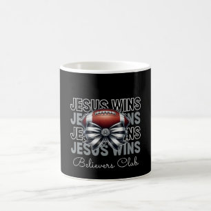 Jesus Wins Believers Club Coffee Mug