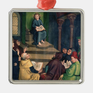Jesus with the Doctors Metal Tree Decoration