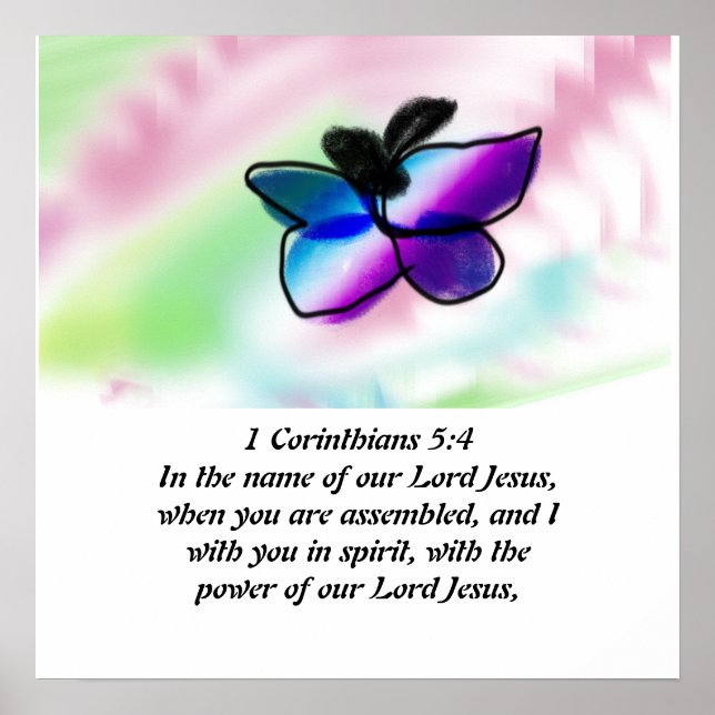 jesus with us poster (Front)