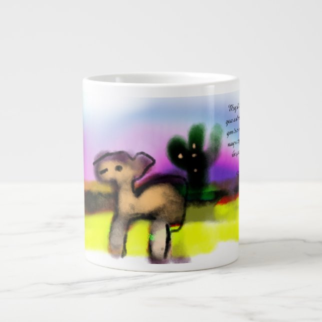 jesus with you  large coffee mug (Front)