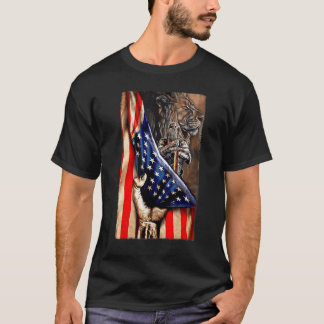 Jesus Woman Warrior Of Christ Lion God Judah Ameri T-Shirt