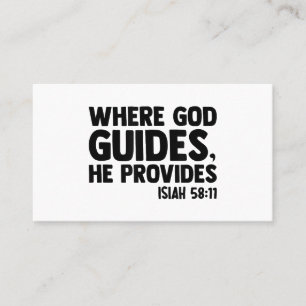 Jesus Woman Youth Man Church Christ Faith in God L Business Card