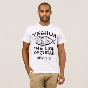 JESUS YESHUA LION OF JUDAH T-shirts