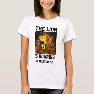JESUS YESHUA ROARING LION OF JUDAH T-shirts