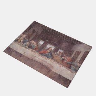 Jesus "Yeshua" The Last Supper, Leonardo da Vinci Doormat