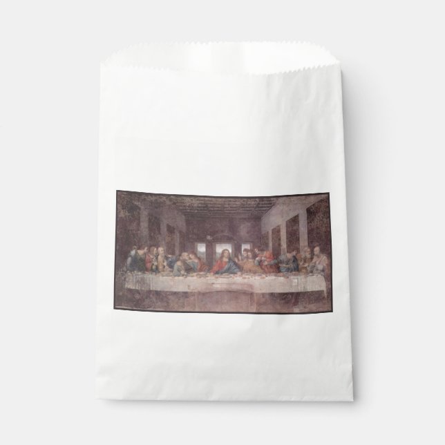 Jesus "Yeshua" The Last Supper, Leonardo da Vinci Favour Bags (Front)