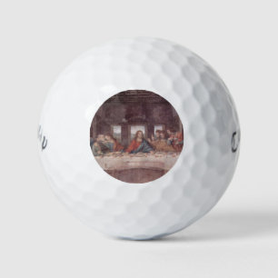 Jesus "Yeshua" The Last Supper, Leonardo da Vinci Golf Balls