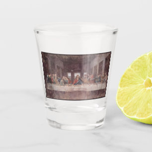Jesus "Yeshua" The Last Supper, Leonardo da Vinci Shot Glass