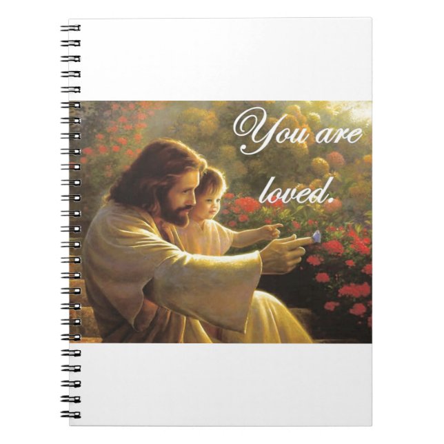 Jesus- You Are Loved Notebook (Front)