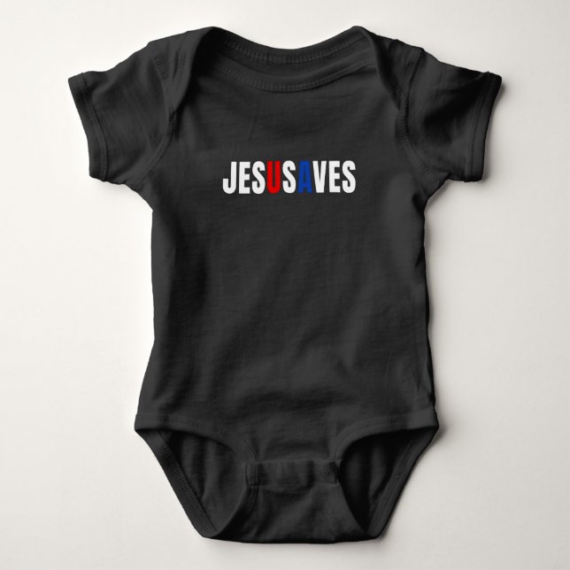 JESUSAVES BABY BODYSUIT (Front)