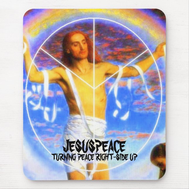 JESUSPEACE MOUSE MAT (Front)