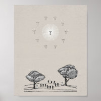 Jesus's Ascension - Right Hand of God Bible Art