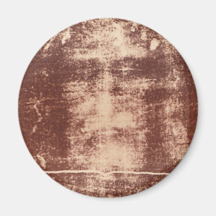 Jesus's Face Close up on the Shroud of Turin Magnet