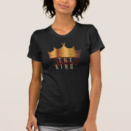 JesusThe King Women’s Black T-Shirt