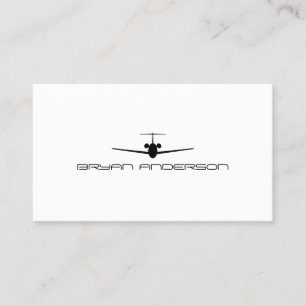 Jet Aeroplane Business Card