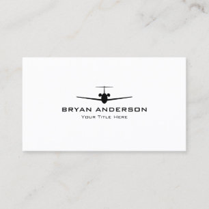 Jet Aeroplane Business Card