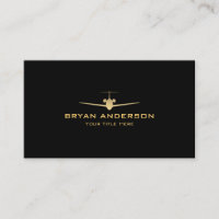 Jet Aeroplane Business Card
