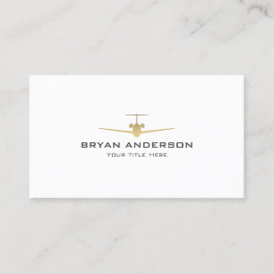 Jet Aeroplane Business Card